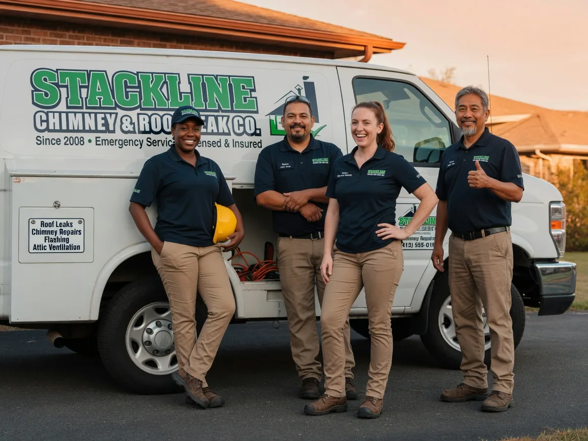 Chimney flashing repair company in Long Creek, SC